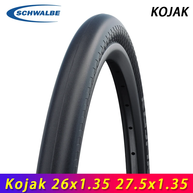 Pneus schwalbe kojak 26x1.35 hs385 liteskin race-guard speedgrip pliant noir 35-559 - onVeló cycling