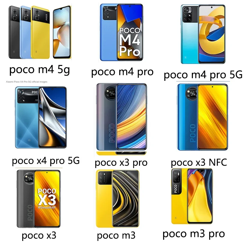 Mica Xiaomi Poco X3 Pro HD Lamina Hidrogel Protector de Pantalla