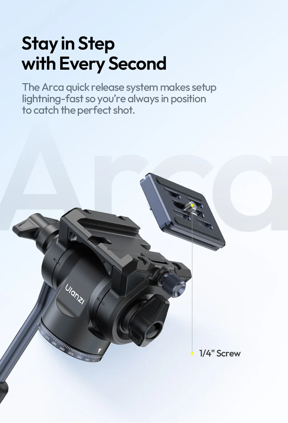 OMBRA VIDEO II 1.57M Travel Tripod with 360° Panoramic Ball Head Arca Quick Rele