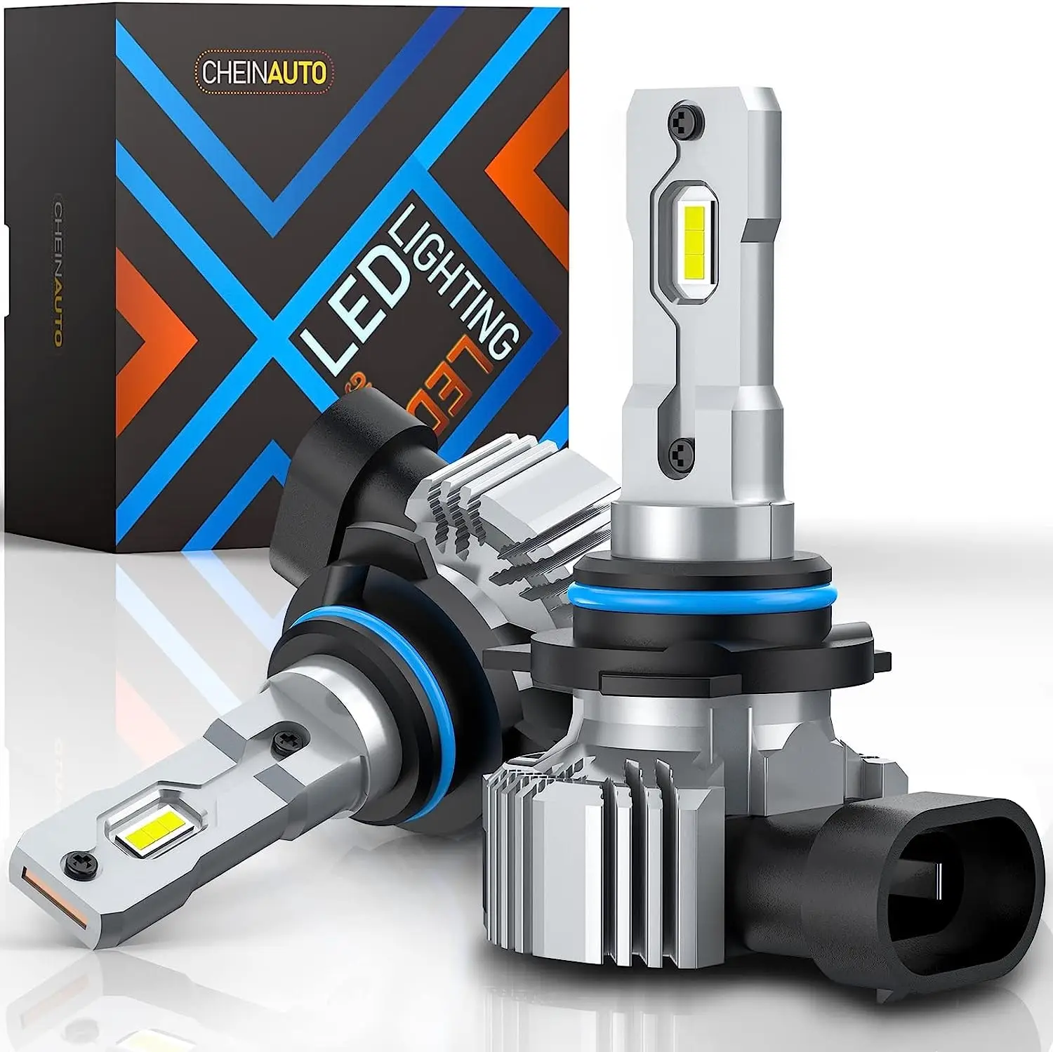 9012 LED Headlight Bulbs ,Super Bright High and Low Beam Headlight Bulbs Kit, 6500K Cool White Light LED