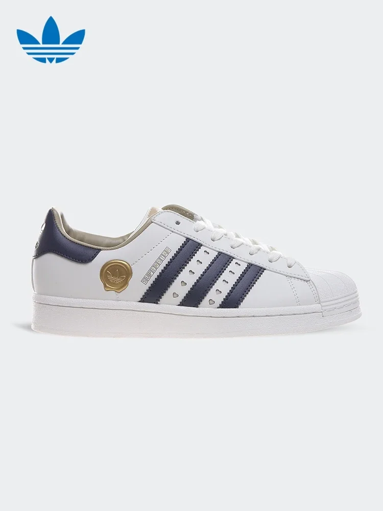Scarpe Da Uomo E Da Donna Originali Adidas Clover Superstar Classic Shell Testiera Scarpe Scarpe Sportive Sneakers