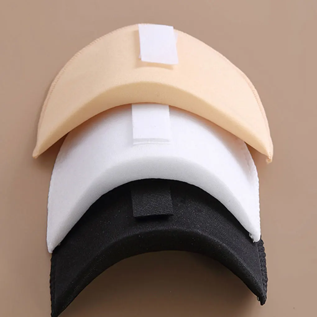 2pairs Soft Sponge Shoulder Pads for Clothes Detachable Assorted Color