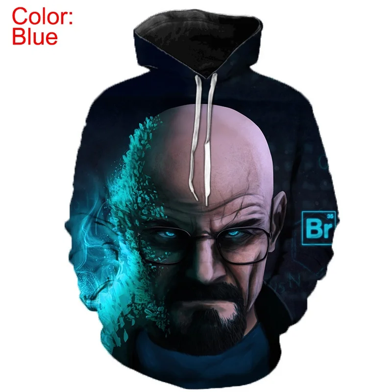 

Classic TV "Breaking Bad" Season 5 3D Printed Hoodie Women's/Men's Hooded Sweatshirt Casual Comfortable Oversized S-5XL