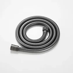 High-Pressure Adjustable Massage Shower Head Kit (1.5m water pipe grey)