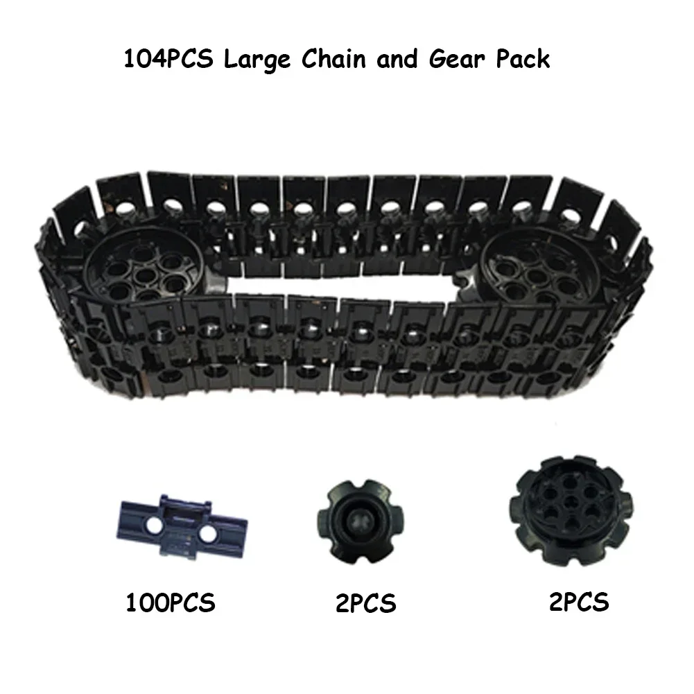 Technical Tracks and Wheels Gear and Axle Set