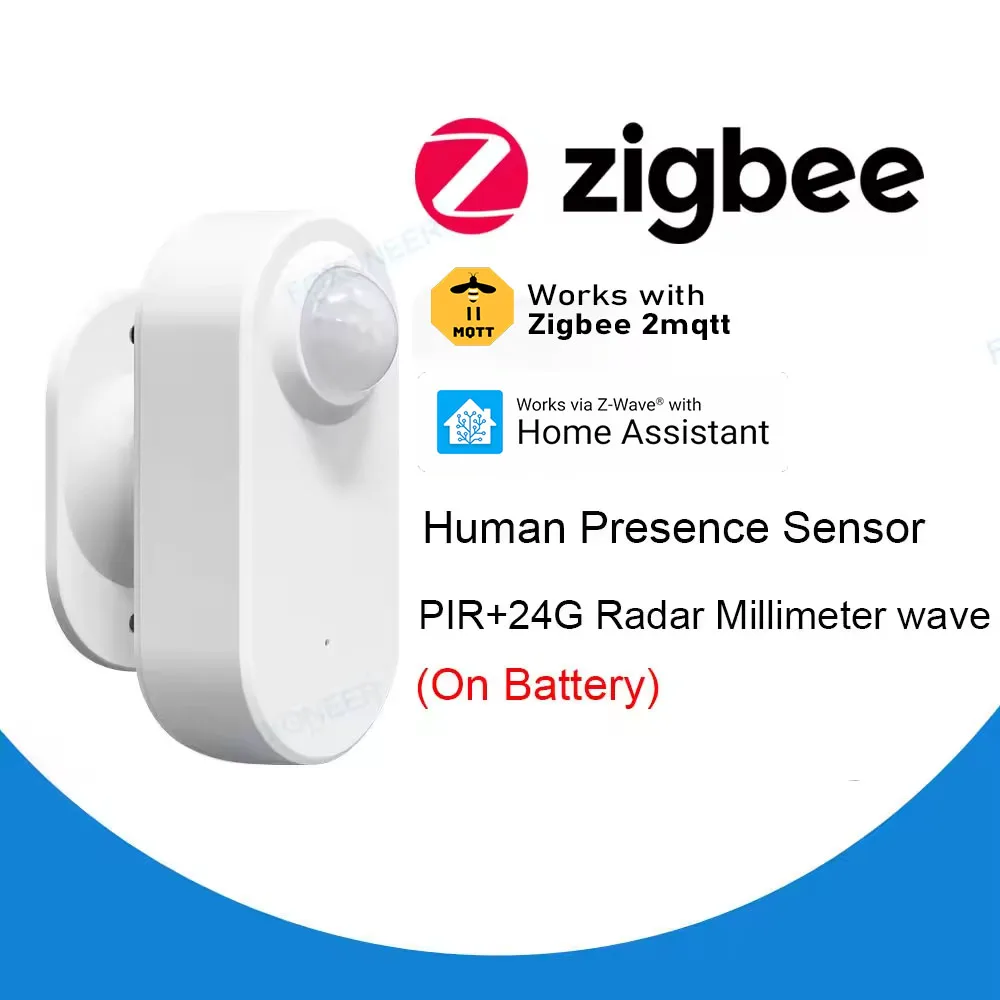 גלאי נוכחות אנושית חכם של Zigbee