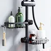 Bathroom Faucet Storage Rack Shower Shampoo Soap Holder Adjustable Kitchen Sink Rag Sponge Drain Rack Bathroom Accessories 1