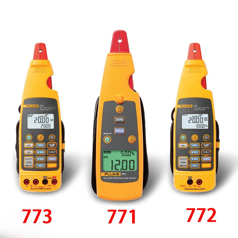 FLUKE771772773MilliampProcessDigitalClampMeterIndustrialHigh