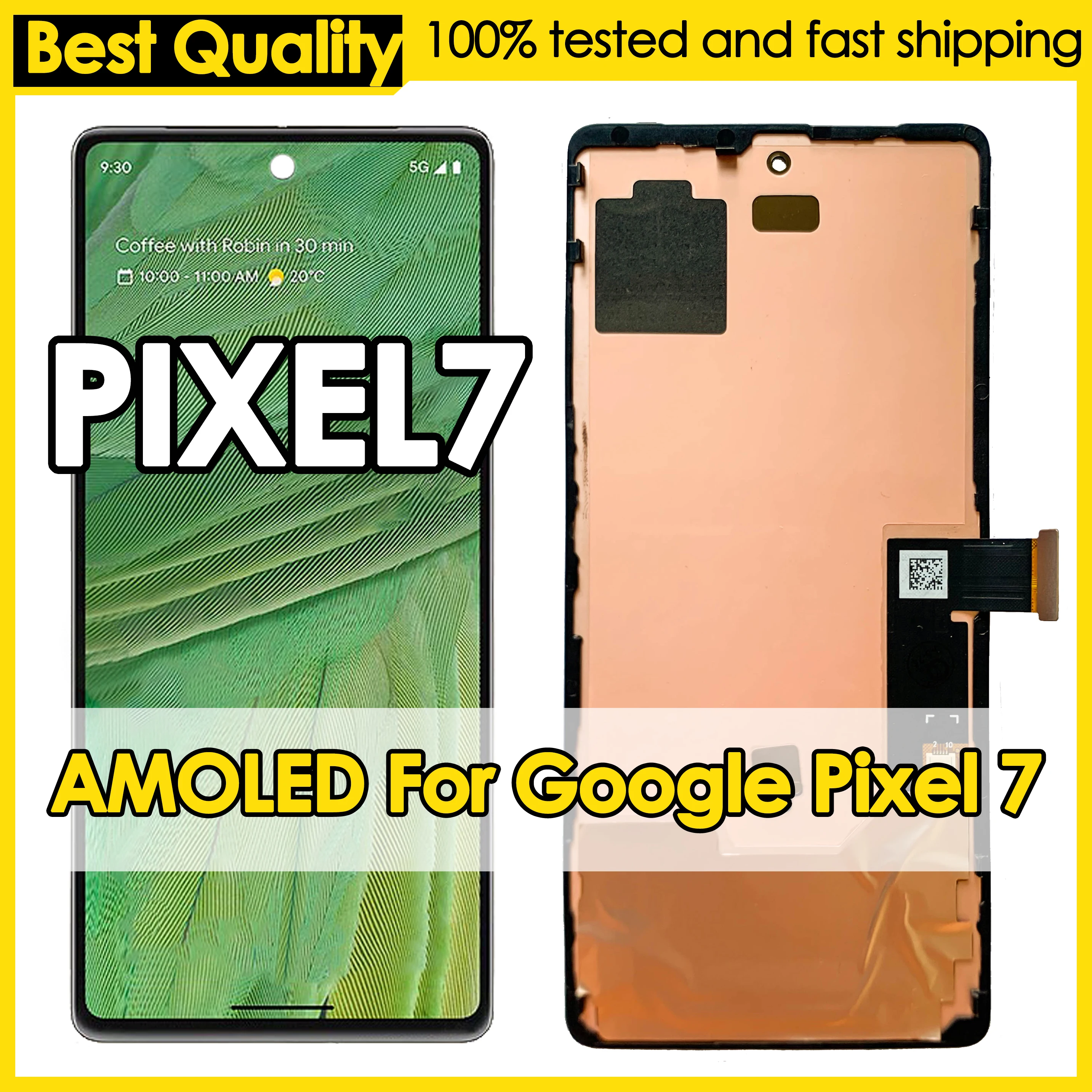 

ЖК-дисплей Amoled для Google Pixel 7 GVU6C, GQML3, GO3Z5, дигитайзер в сборе, сенсорный экран, замена, ремонт, оптовая продажа