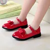 Children Synthetic Leather Mary Jane Little Girl Princess Shoes Soft Soled Bow Single Shoes 3