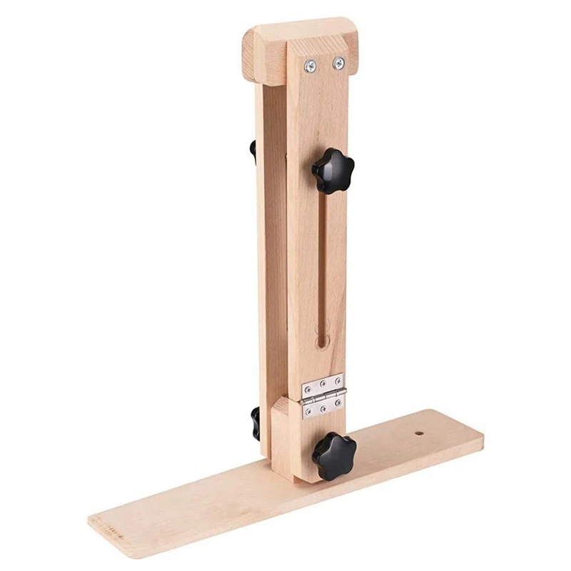 

HOT SALE Adjustable Rotating DIY Leather Wooden Clip High-Grade Beech Wood Hand-Stitched Wooden Clip