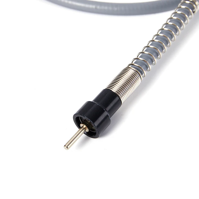 Mandrin D'extension Avec Arbre Flexible - Pour Perceuse Ou Meuleuse, Serrage 0.3-6.5mm, Poignée Anti-vibration, Idéal Pour Polir, Graver, Percer