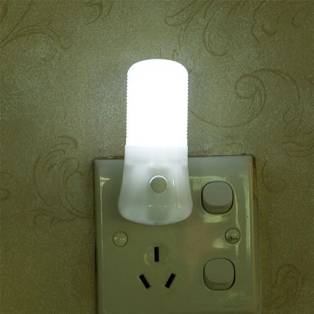 

Convenient Fashion Kids Room Wall Socket Baby Bedroom Emergency Light Lighting Light Socket Lamp Night Light LED Switch Light