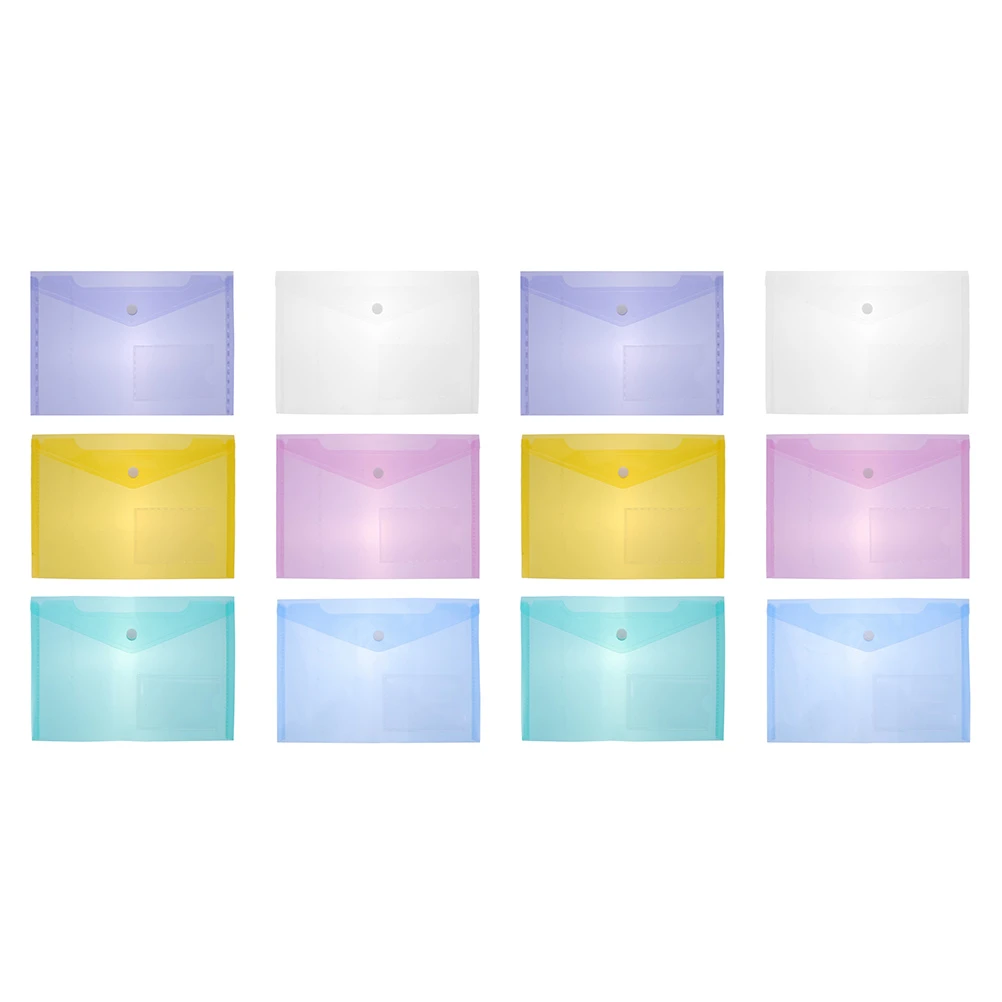 Portable Multi Layer File Folder for Documents，with Strong Clasp and