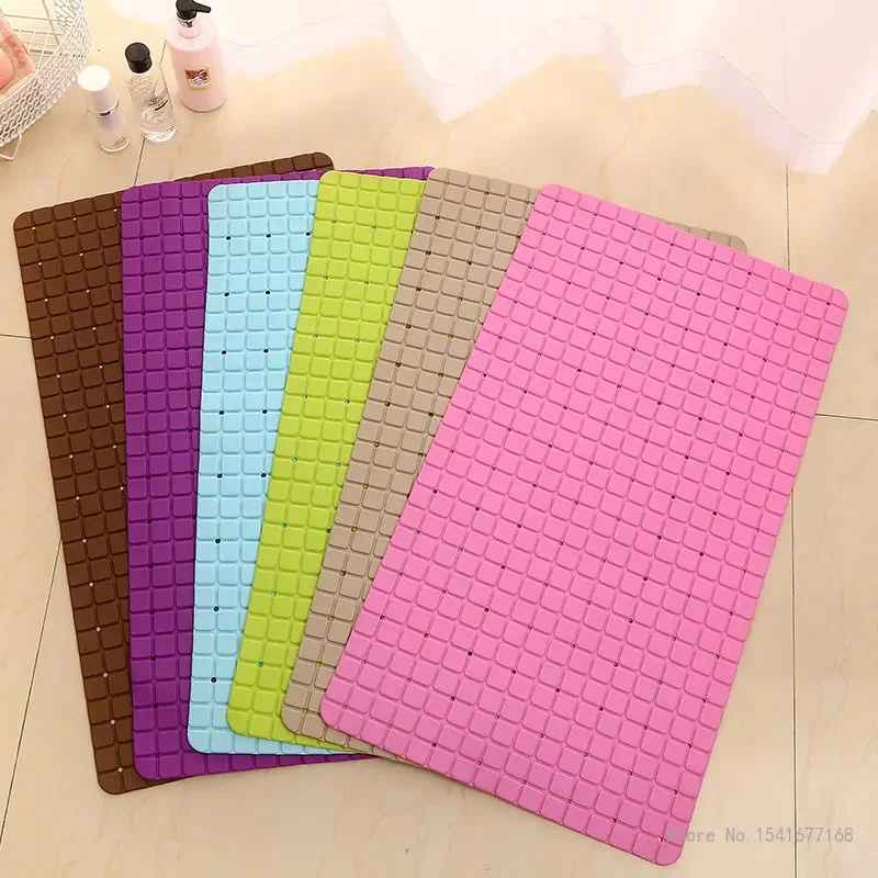 Anti-Skid Floor Mat for Bathroom, Shower Room, Bath Foot Mat, Bathroom Bathtub Water Mat, Wear-Resistant, Hotel, 1Pc