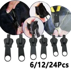 24Pcs New Instant Zipper Universal Instant Fix Zipper Repair Kit Replacement Zip Slider Teeth Rescue New Design for DIY Sew