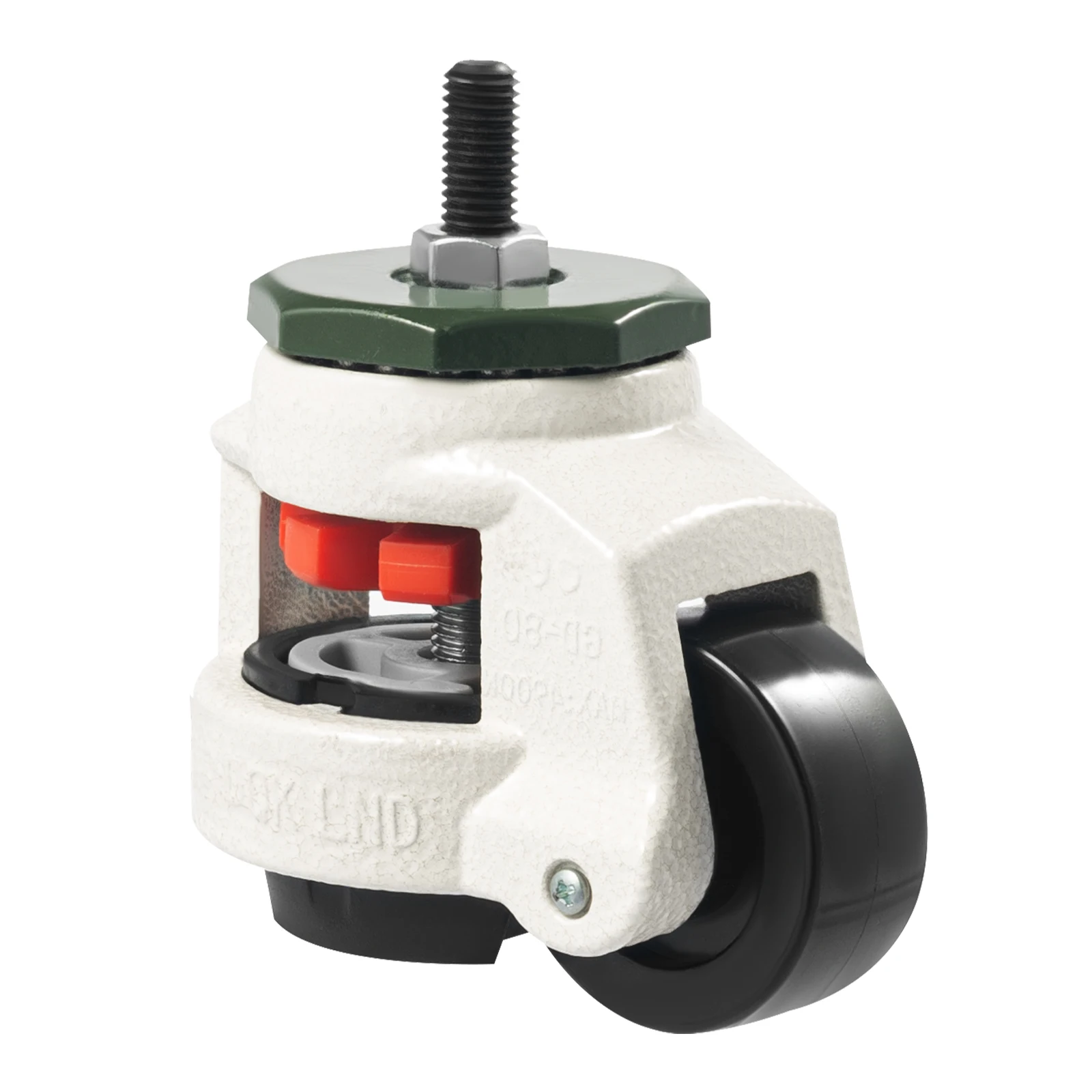 4PCS Caster Castor Wheels Industrial Heavy Duty Leveling Adjustable Wheels Nylon Wheel GD-60S/80S
