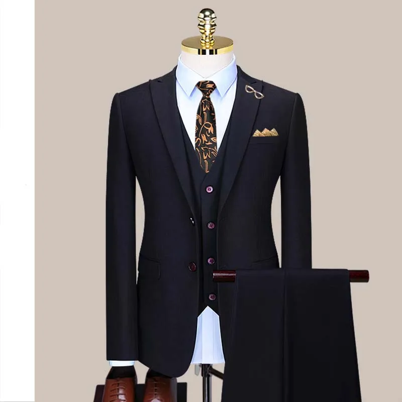 

Custom Made Groom Wedding Dress Blazer Pants Business High-end Classic Dress Trousers ZHA06-47599
