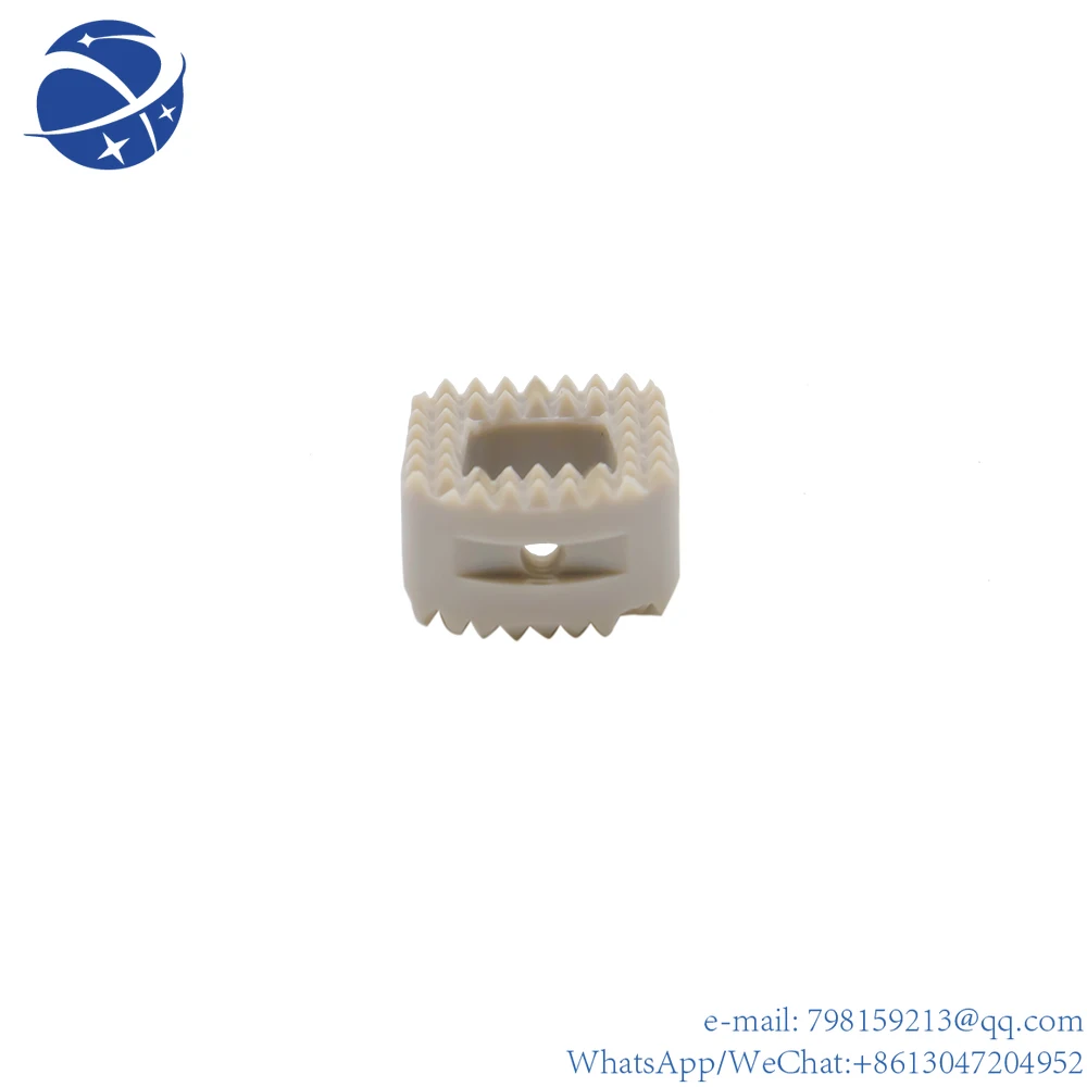 

New Pattern Medical Professional Spine Implants Orthopedics Implants Cervical Interbody Fusion Cage Peek Cage Cervical