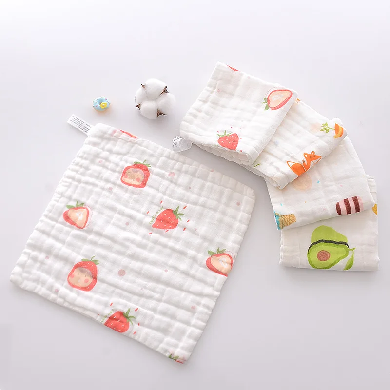 CusackChildCottonGauzeHandTowelFace5PiecesforKidsAdults25