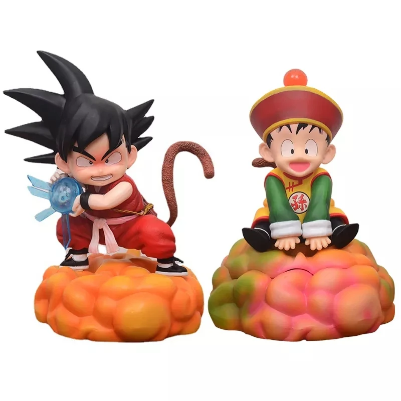 

DRAGON BALL EGG Son Gohan Sitting Posture Cloud QiGongWave GK Children's Action Figure Desktop Ornaments Pvc Model Toys In-Stock