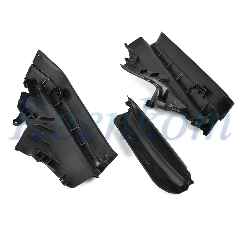 For BMW X5 X6 E70 E71 E72 3Pcs/Set Car Engine Upper Compartment Partition Bulkhead Panel Kit 51717169419 51717169420 51717169421