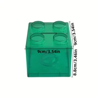 1PC Large Capacity Jijia Storage Box - Stackable, Spliceable, Multi Functional Desktop Organizer, Suitable for Home Use 6