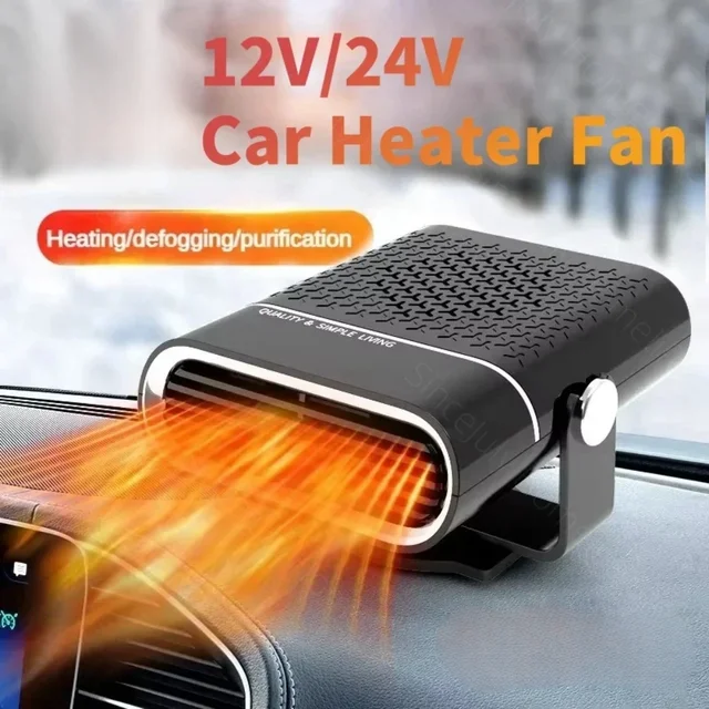 Portable Car Heater Car 12V Heater 24V Car Heater Windshield Automatic Defogging Defrost Heater Fast Heating 2025 New 1