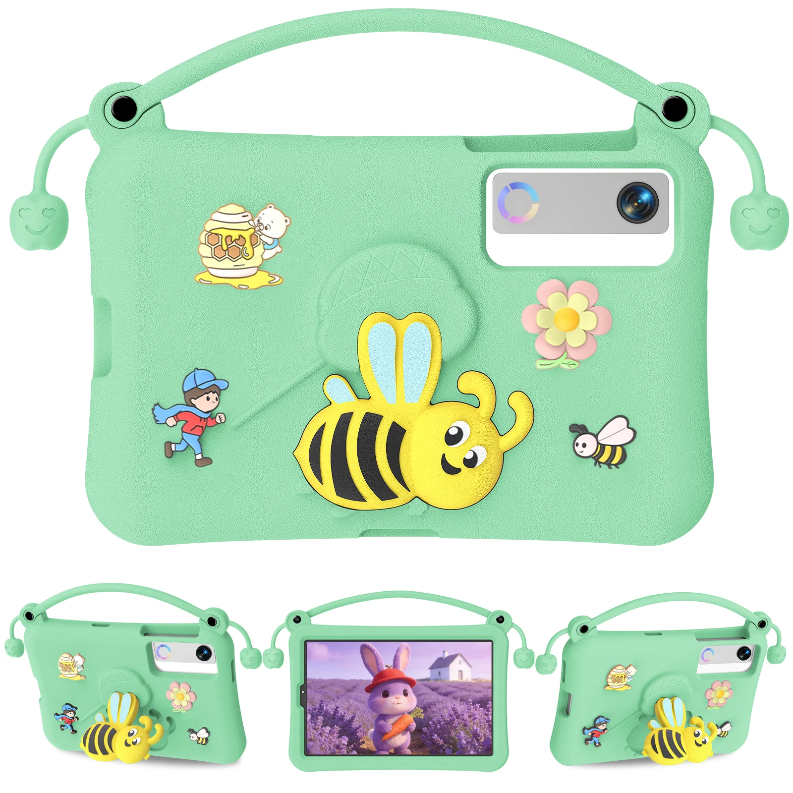 Durable Shockproof Handle Stand Tablet Case