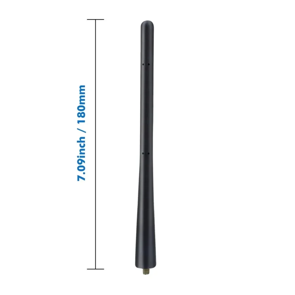 EWAY 4.7 Inch Short Stubby Car Antenna FM AM Radio Mast For Ford F150 2009-2021