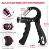 Adjustable 5-60Kg Heavy Hand Gripper Fitness Hand Exerciser Grip Wrist Training Finger Gripper Hand Strengthener For Patient 2