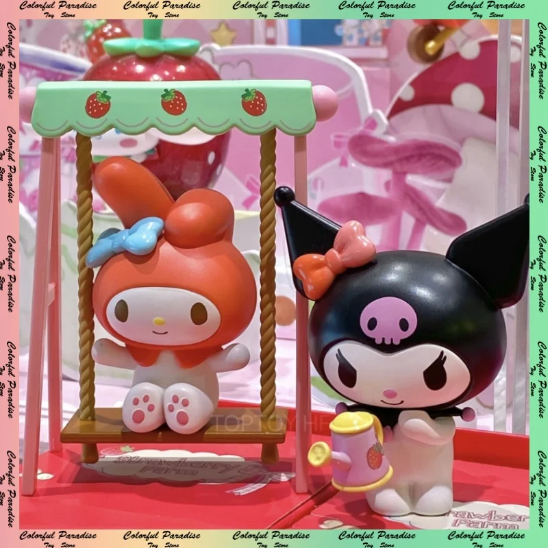 

Аниме Sanrio, клубничный дом, серии глухая коробка, фигурки Kulomi Pacha, собака, корица, красота, собака, украшение для спальни, таинственные Подарочные игрушки