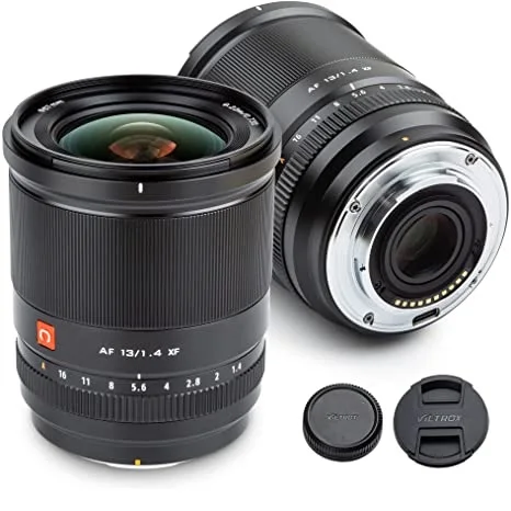 

Viltrox AF 13mm F1.4 XF APS-C Compatible With Fuji XF Series Mirrorless Lens Support Auto Focus, Eye Focus Ultra Wide Angle Lens