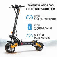 FREEBOY H9/H6 Dual Motor Electric Scooter for Adults, 11'' Off-road Tires, Foldable E-Scooter