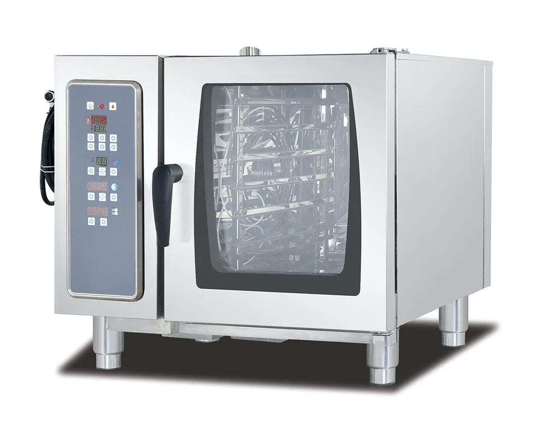 Built In Catering Commercial 5-layer Convection Oven With Spray Multi-Functional Combi-Steamer Food Oven