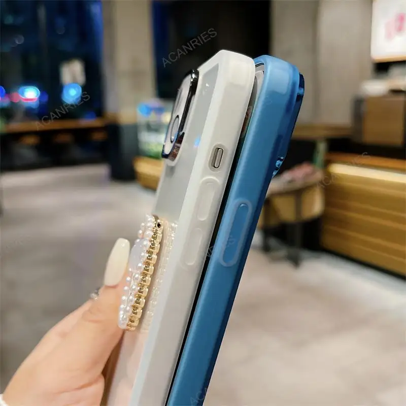 Oppo Realme 11 4G 5G 10 Pro Plus 6i C55 C53 C35 C33 C31 C30 C25 C20 C15 Tulip tartó átlátszó szilikon tok C 55 53_voghion.com