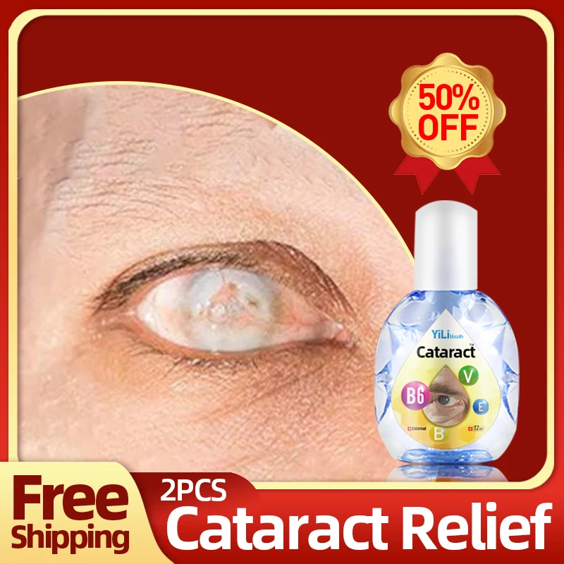 Cataract Treatment Eye Drops Vitamin B6 For Blurred Vision Cure Dry
