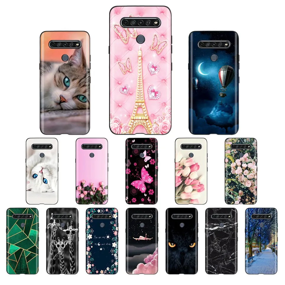 Per Lg K41S K51S 2020 Custodia Lg K40S 2019 Fashion Pattern Soft Tpu Cover Posteriore Sottile Di Lusso Su Fundas Lg K51S K41 S Paraurti In Silicone