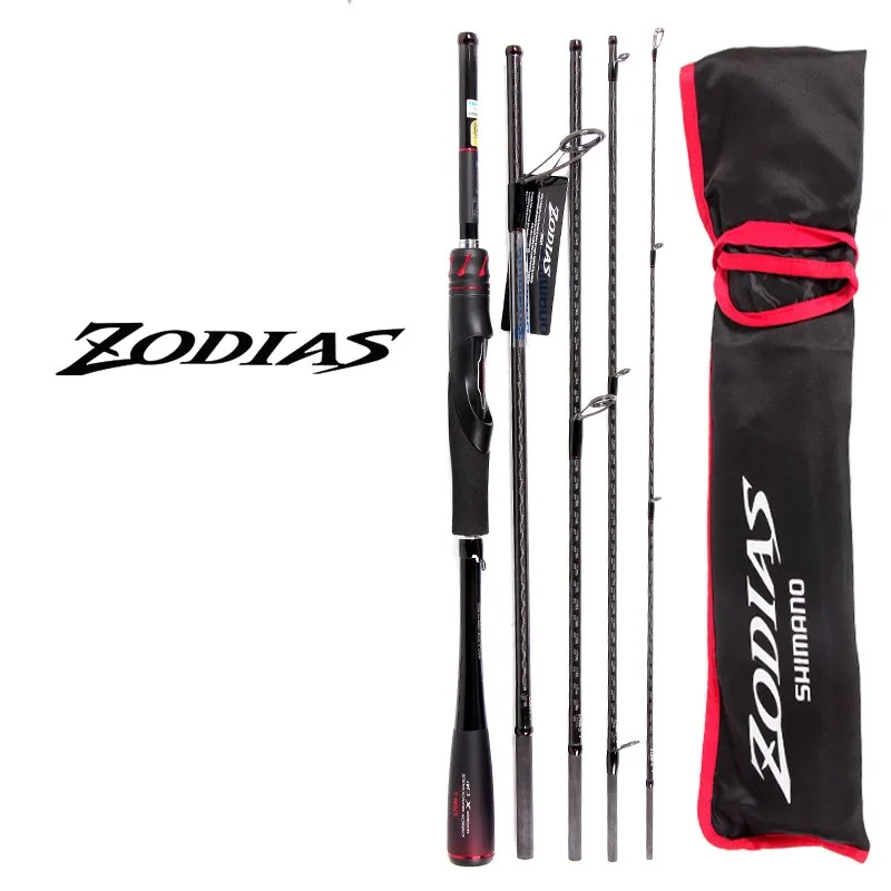 SHIMANOZODIASPACKFishingRod5SECTIONSSpinningCastingLight107