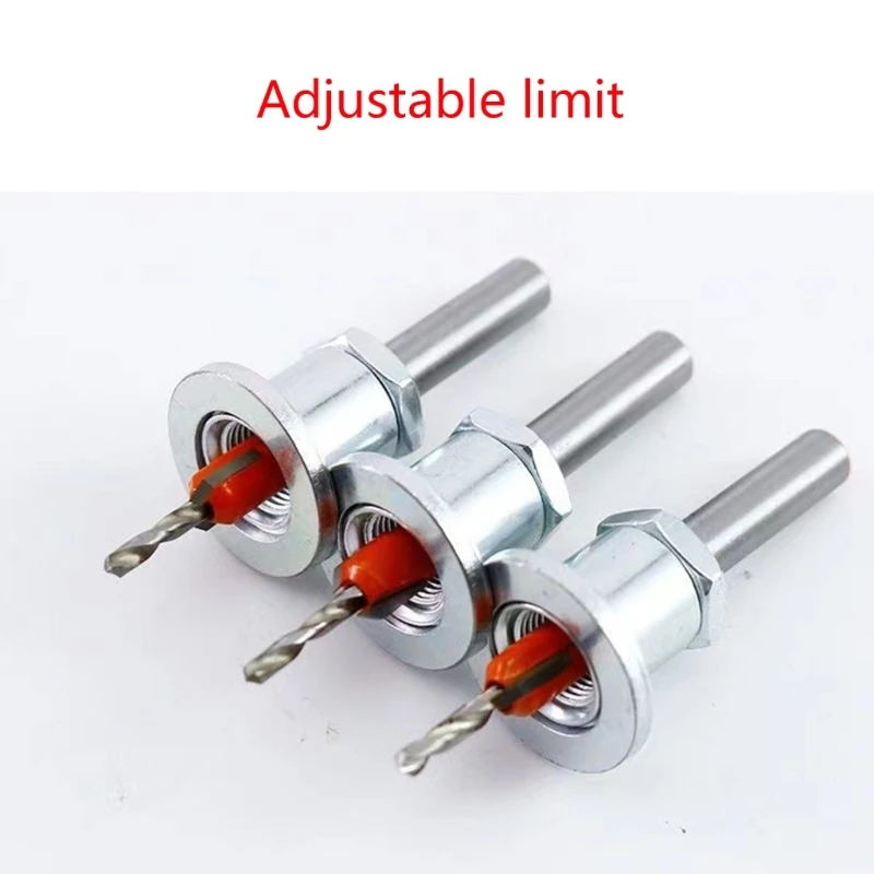 AdjustableLimiterAlloyBitDrillBitsWoodworkCountersunkDrillBit