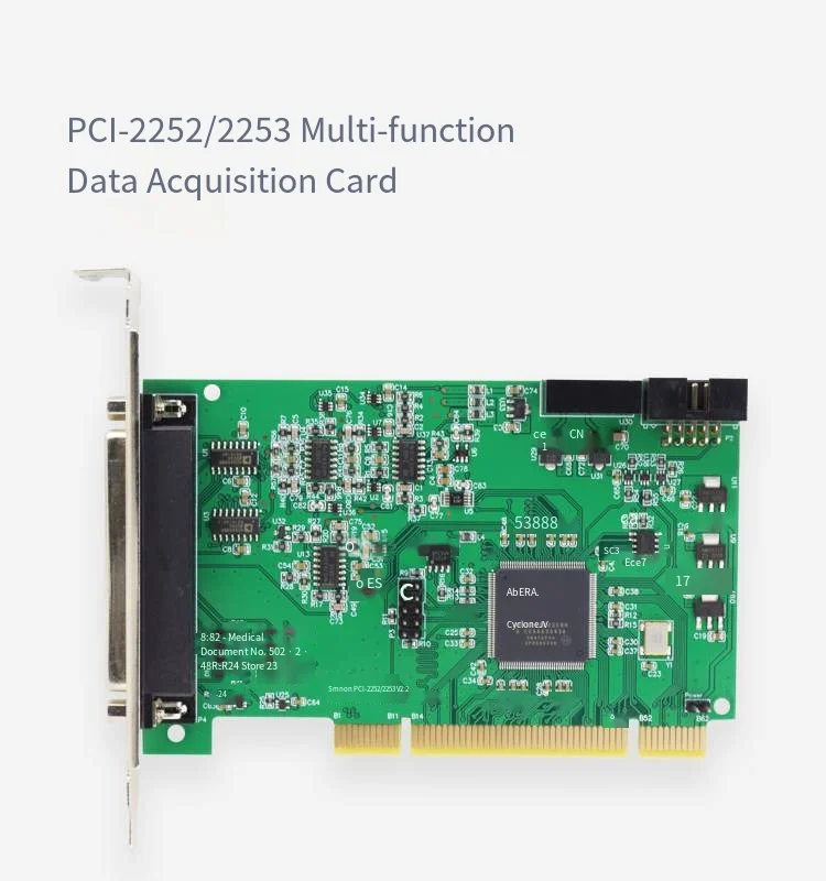 2026 PCI-2250 시리즈 DAQ 카드 Smacq 12비트 16 채널 500K 고속 샘플링 속도 플러그 앤 플레이 데이터 수집 보드 LabVIEW