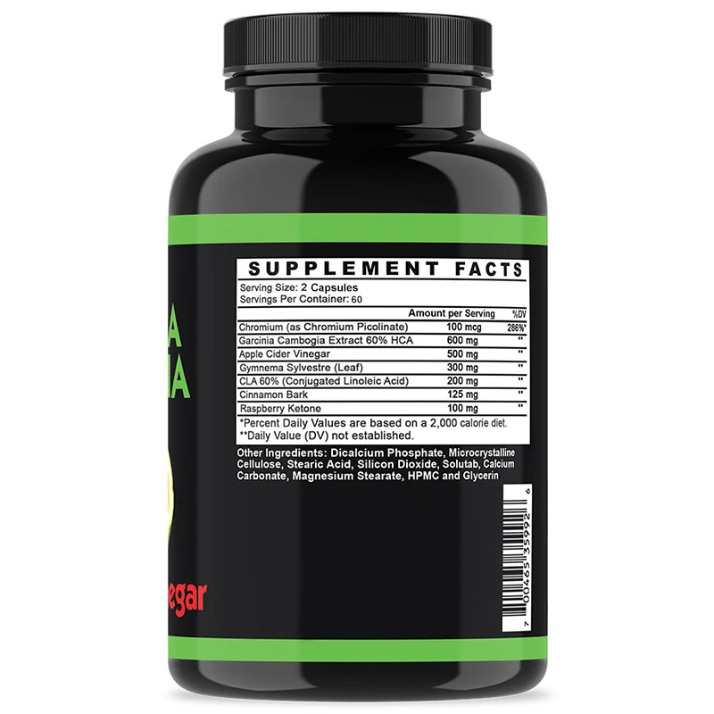 Garcinia Cambogia and Apple Cider Vinegar Weight Loss Supplement