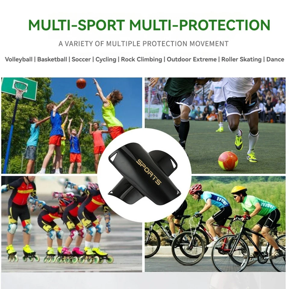 LOOGDEEL Soccer Shin Guards Fotball Foot Protector Light Sock Insert Board Training Leging Protective Pads Adult Kids