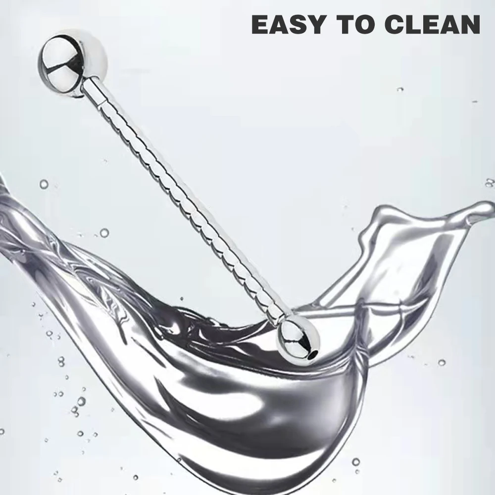 Stainless Steel Metal Penis Plug Sex Shop Urethral Dilator Horse Eye Stick Male Masturbator Urethral Stimulation Sex Toy for Men penis sex toys