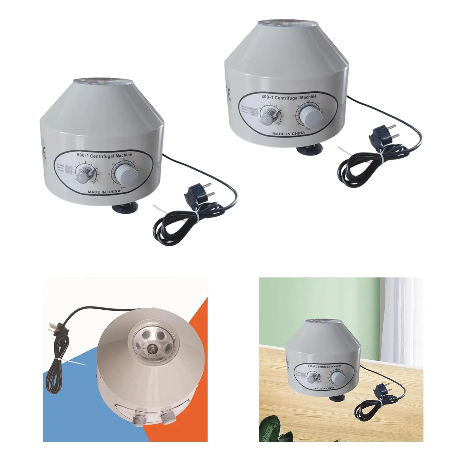 Benchtop Centrifuge Machine Desktop Versatile Speed Control Portable 4000RPM