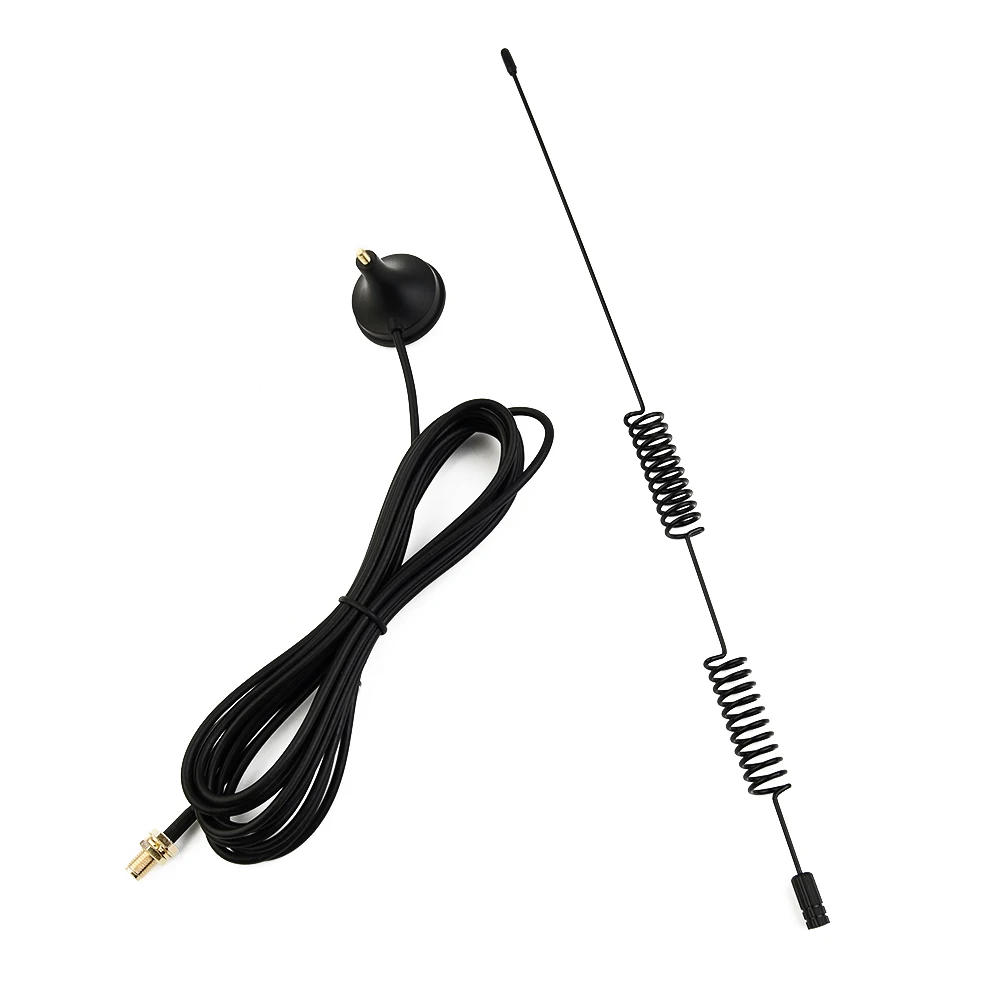136-174MHz 안테나 안테나 1개 400-470MHz 자동차 라디오 안테나 듀얼 밴드 마그네틱 베이스 새로운 스타일 실용적 사용