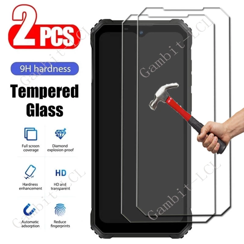 Premium Tempered Glass Screen Protector Film - Pack of 2