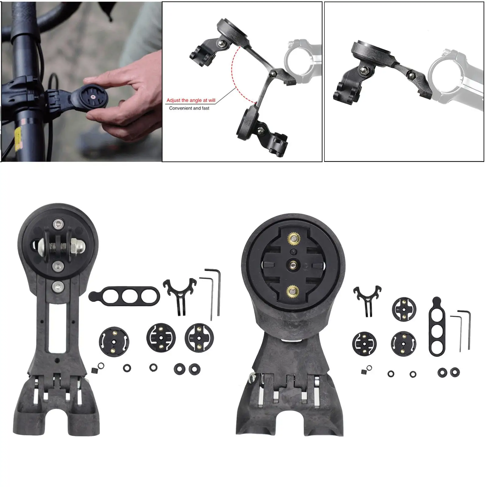 Bike Computer Combo Extended Mount for Giant, Handlebar Mount Accessories