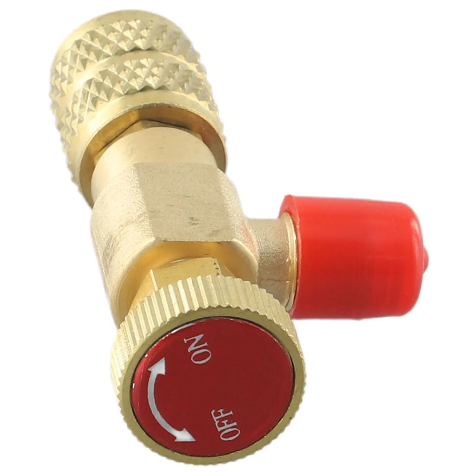 Refrigeration Tool Air Conditioning Safety Valve Adapter Fitting Refrigeration Charging Copper Adapter HS R410a R32 for R410A air conditioner accessories refrigerator valve air hose connector