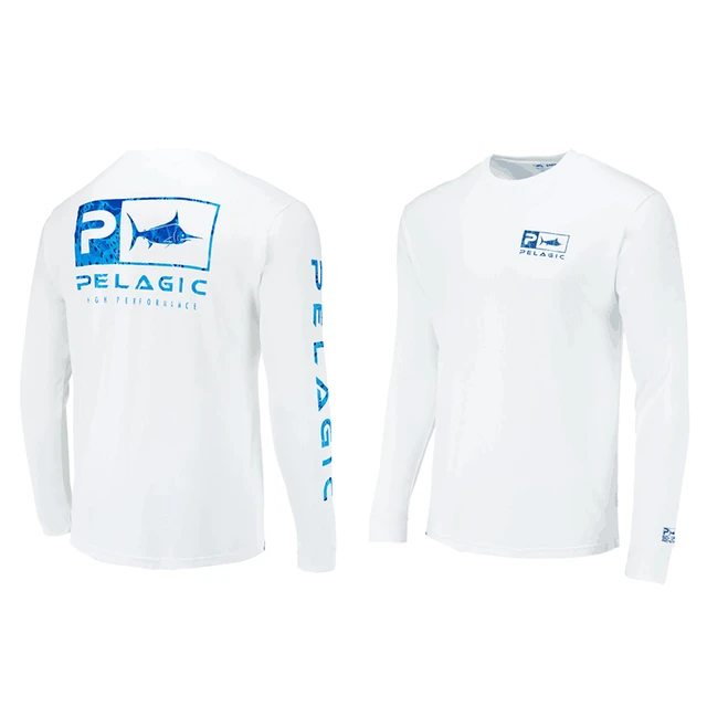 Pelagic Custom Fishing Shirts T-shirts with UPF Protection Lightweight  Fishing Clothes Uv UPF Protection Activities Long Sleeve - AliExpress